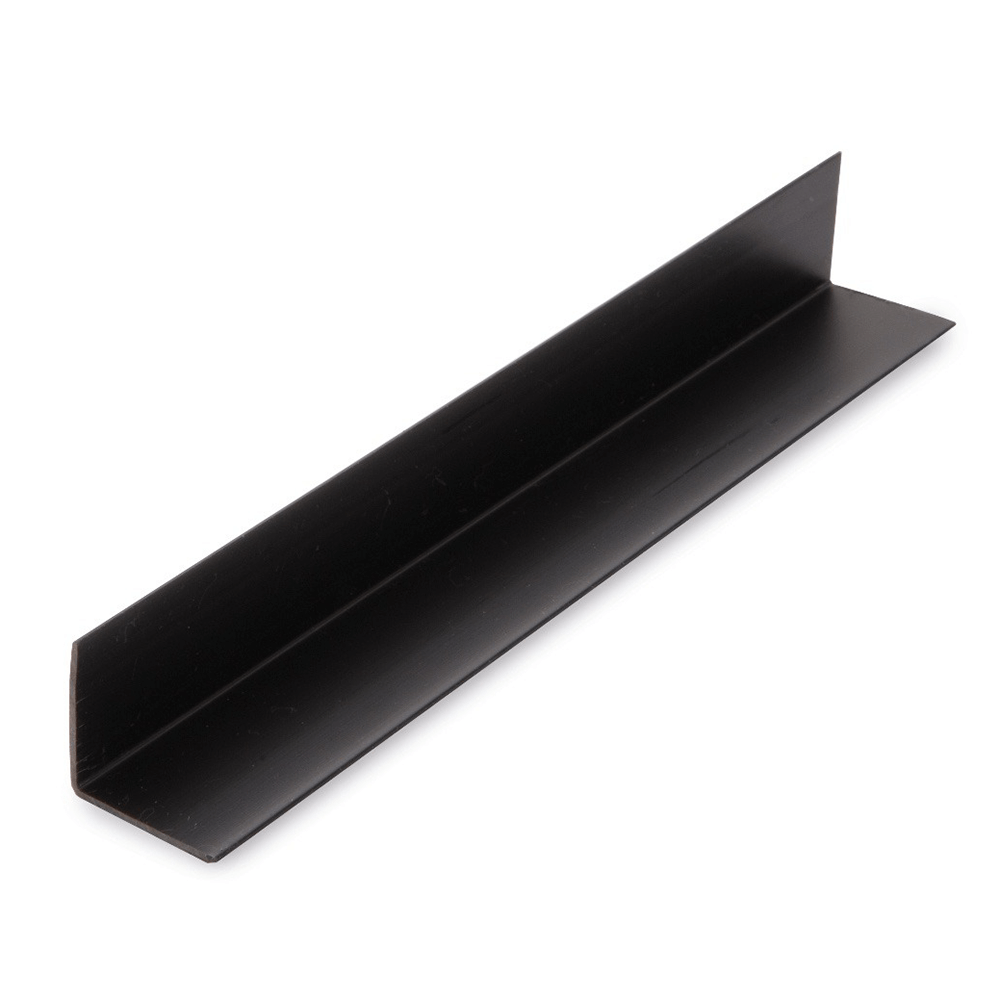 25mm x 25mm Black Universal Angle Corner 2.7m Image